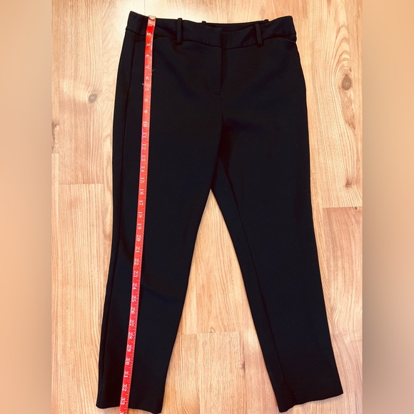 Liz Claiborne Black Cropped Dress Pants Size 6 Petite - 6P - Picture 8 of 8